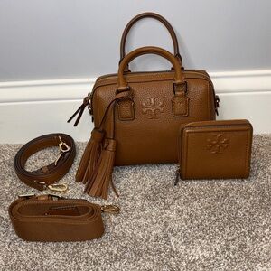 Tory Burch Mini Thea Satchel with Matching Wallet